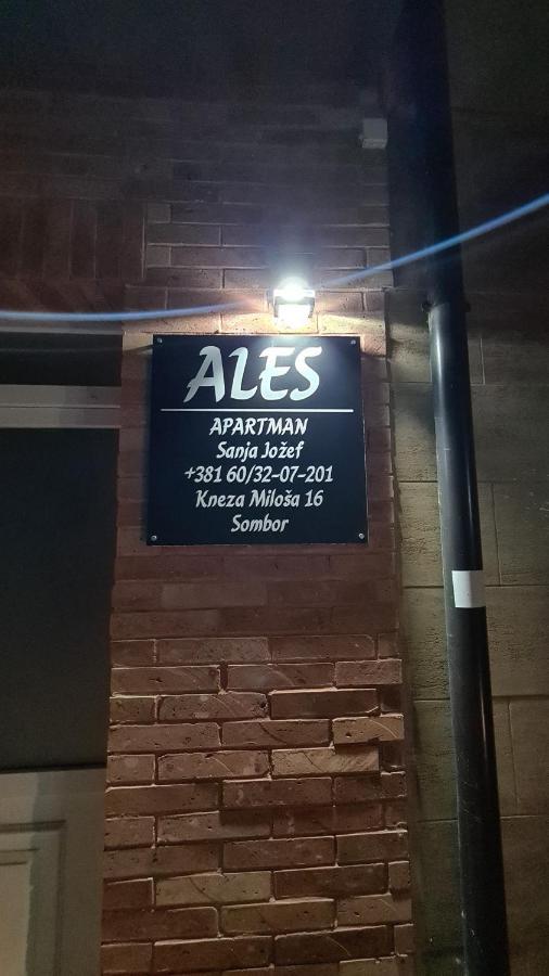 Ales Apartman Sombor Exteriör bild